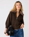 ODESSA SWEATER DARK ESPRESSO