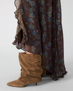 ROBE ROSELYN ESPRESSO FONCÉ
