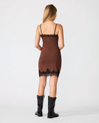 ROBE LAURINE CHOCOLAT RÂPÉ