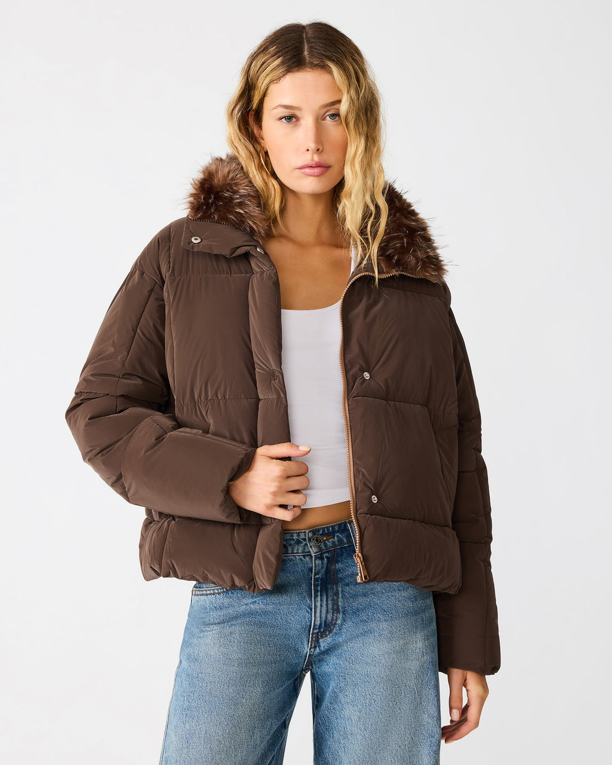BERWIN COAT DARK TOFFEE