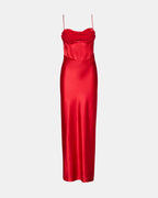 ROBE CARMELA ROUGE