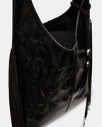 SAC À FRANGES AUTOMNE NOIR
