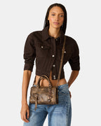 SAC ELIDE MARRON VIEILLI