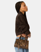 SAC ELIDE MARRON VIEILLI