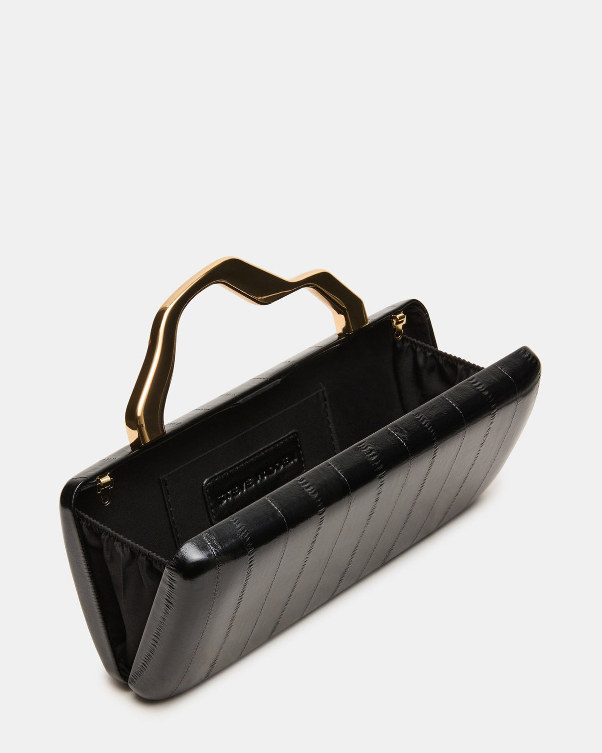 LEENA BAG BLACK EEL