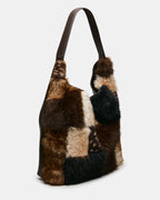 SAC PATCHWORK EN FAUSSE FOURRURE LENORES
