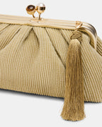 SAC MARISOL PLISSÉ DORÉ
