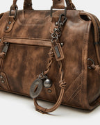 SAC RIGGS MARRON DÉLAVÉ
