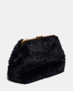 SAC EN FAUSSE FOURRURE SEFINA NOIR