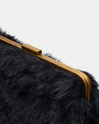 SAC EN FAUSSE FOURRURE SEFINA NOIR