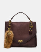 SAC THEIA EN DAIM CHOCOLAT