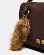 SAC THEIA EN DAIM CHOCOLAT