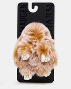 BRELOQUE SAC LAPIN MARRON