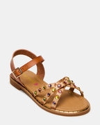 GILLIAN COGNAC MULTI POUR ENFANT