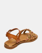 GILLIAN COGNAC MULTI POUR ENFANT