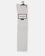 LOT DE 2 PAIRES DE CHAUSSETTES HAUTES CHINÉES AUTOMNE GRIS CLAIR