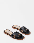 HADYN CUIR NOIR