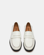 NATAN CUIR BLANC