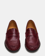 CUIR CERISE NOIRE QUINCEY