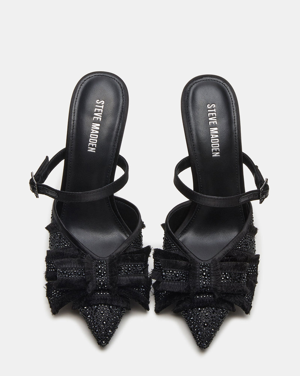 BAYLIN SATIN NOIR STRASS
