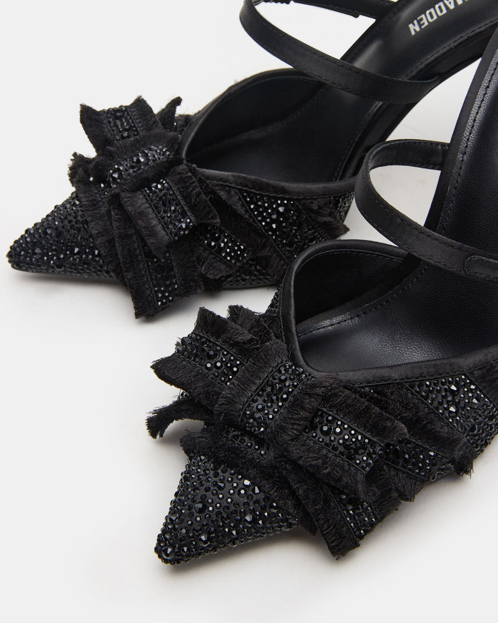 BAYLIN SATIN NOIR STRASS