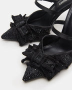 BAYLIN SATIN NOIR STRASS