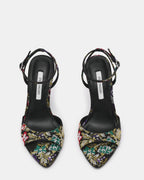 BROCART MULTICOLORE NOIR BOSSA