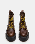 CUIR MARRON BUFFY