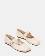 CALARA CUIR BLANC