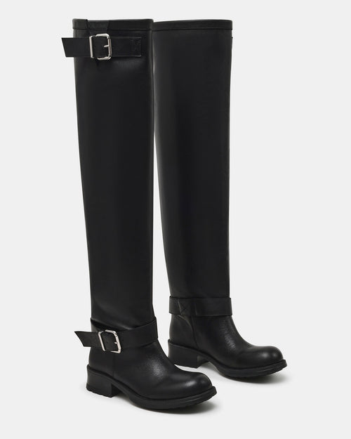 CUIR NOIR CHOPPER