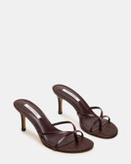 CUIR CERISE FONCÉ CLARI