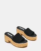 DOCK RAFFIA NOIR