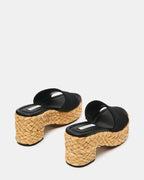 DOCK RAFFIA NOIR
