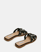 CLOUS HADYN CUIR NOIR