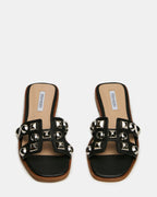 CLOUS HADYN CUIR NOIR