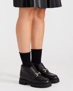 CUIR NOIR LEON