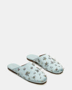 STRASS SATIN BLEU PEARSON