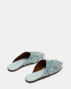 STRASS SATIN BLEU PEARSON