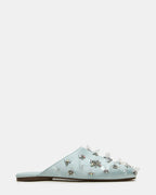 STRASS SATIN BLEU PEARSON