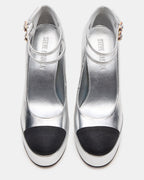 CUIR ARGENT PEYTON