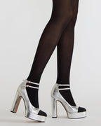 CUIR ARGENT PEYTON