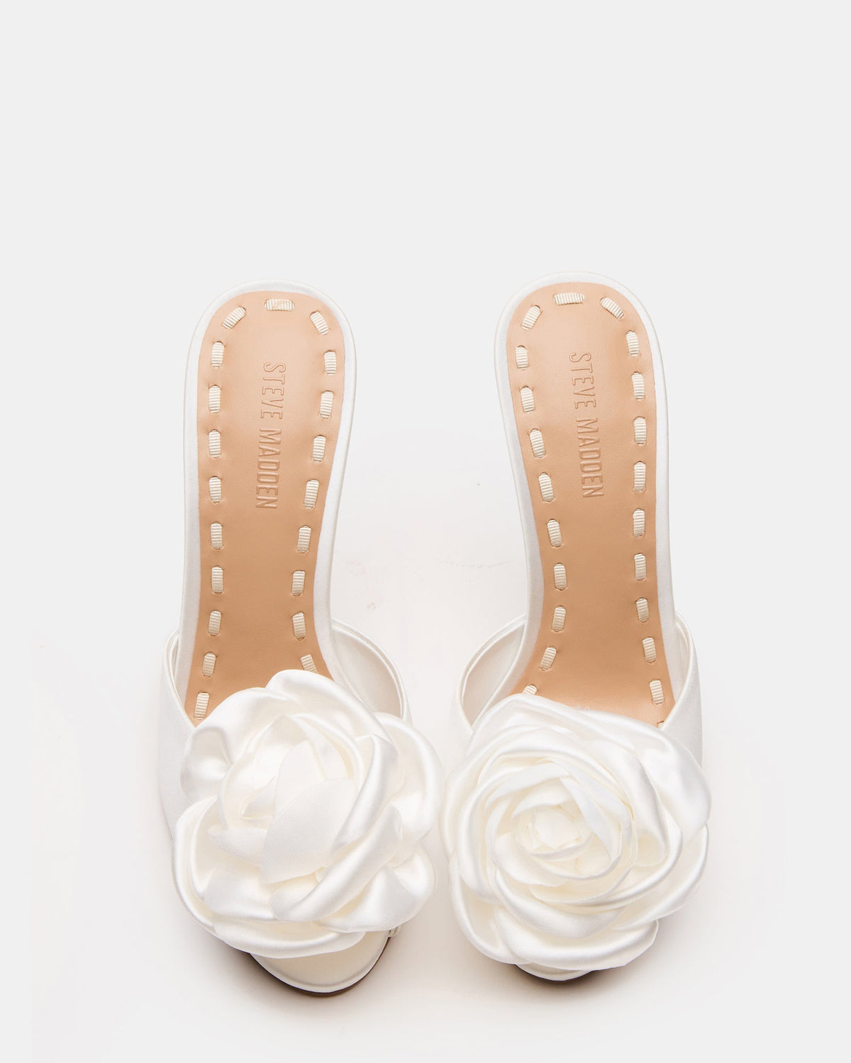 PRIYA FLEUR SATIN IVOIRE