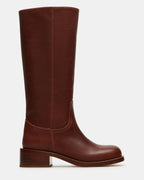 RIGGS CUIR ROUILLE MOLLET LARGE