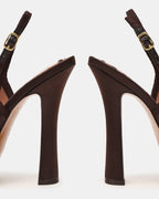 SOFIE SATIN MARRON