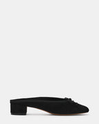 MULE STEFFI SUÈDE NOIR