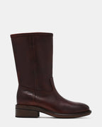 CUIR MARRON ÉGARÉ