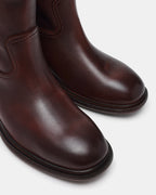 CUIR MARRON ÉGARÉ