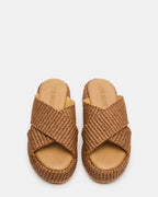 RAFFIA MARRON TULUM