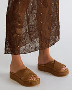 RAFFIA MARRON TULUM