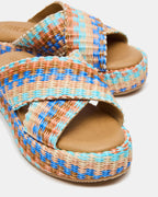 TULUM RAFFIA MULTICOLORE